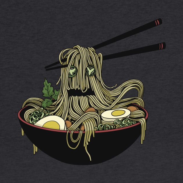 Ramen Monster by beesants